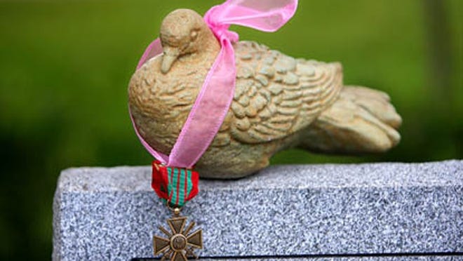 After World War I, a wounded pigeon received the French Legion of Honor for delivering a life-saving message after being shot through the eye and leg by German sharpshooters at the Battle of Verdun.