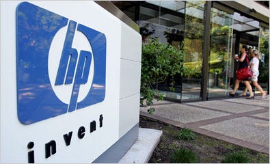 Hewlett-Packard's headquarters in Palo Alto, Calif. The company said its acquisition of 3Com will help improve its business in China.