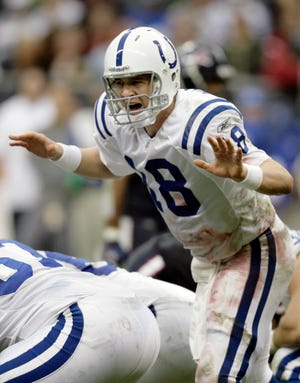 Colts quarterback Peyton Manning has earned praise from his opponents for his command of the game when he comes to the line of scrimmage.