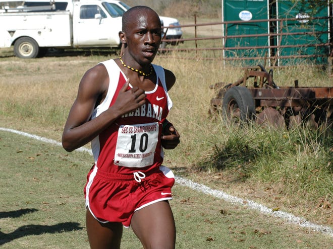 Alabama Cross Country senior Emmanuel Bor has been running with the Tide since 2006. Bor is one of five other runners on the team from Kenya. The Alabama team is currently ranked No. 1 team in the South Region. UA Photo