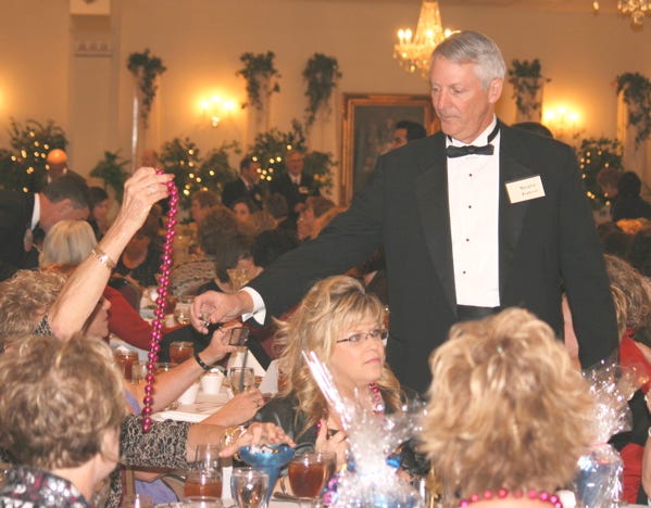 Among the many celebrity waiters who helped the March of Dimes High Heels for High Hopes event Thursday night at Palazzo Bernardo in Donaldsonville raise around $35,000 was Murphy Painter, Commissioner of Alcohol & Tobacco Control in the Louisiana Department of Revenue.
