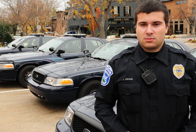 Saugatuck Police officer Jordan Cadaitia