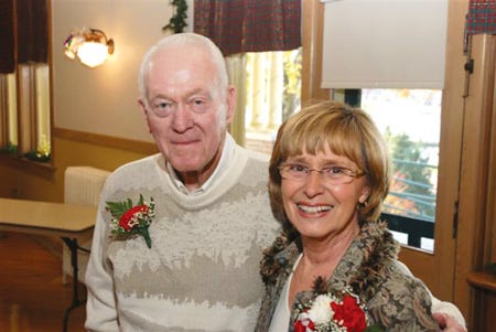 Photo provided by Jack Barfield
Winter Wonderland Grand Marshals Rich and Cherie Lee pose at Mineral Springs Park Pavilion Sunday. The couple will lead the Winter Wonderland Parade, which begins at 3:30 p.m. Nov. 29.