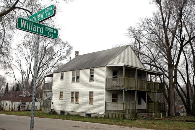 A condemned house at 623 Willard Ave. in Rockford is set to be demolished in the near future.