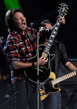 John Fogerty performs at the Orpheum Theater in Boston on Sunday.