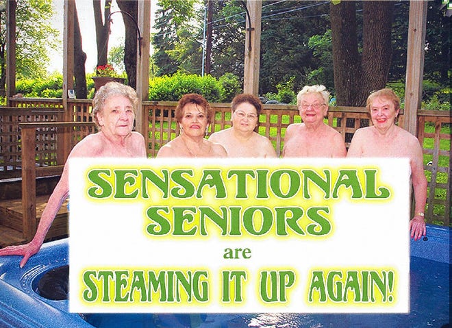 2010 Sensational Seniors "Steaming It Up Again!" calendar