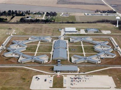 In this Monday, Nov. 16, 2009 file photo, an aerial view of the Thomson Correctional Center is seen in Thomson , Ill. The White House plans to announce Tuesday Dec. 15, 2009, that a rural Illinois prison will be acquired by the federal government to become the new home for a limited number of Guantanamo Bay detainees.