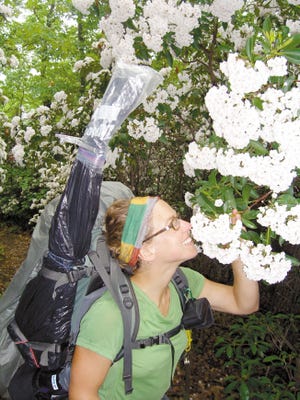 Westborough resident Melinda Wilkins hiked the Appalachian Trail this spring and summer in 177 days, working her way from Springer Mountain in Georgia to Mount Katahdin in Maine.