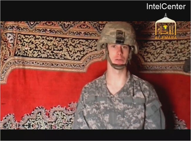 A Taliban video showed Pfc. Bowe Bergdahl, 23, who was captured in Afghanistan about six months ago.