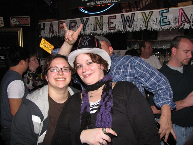 Revelers rang in the new year at Coyotes on Thursday night.