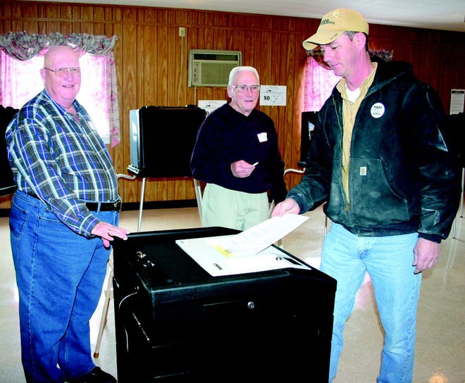 Thanks to a new law, if a voter fails to vote for any particular office, some voting machines, such as the Accu-Vote machines used in Warren County, will beep loudly and spit the ballot back out.