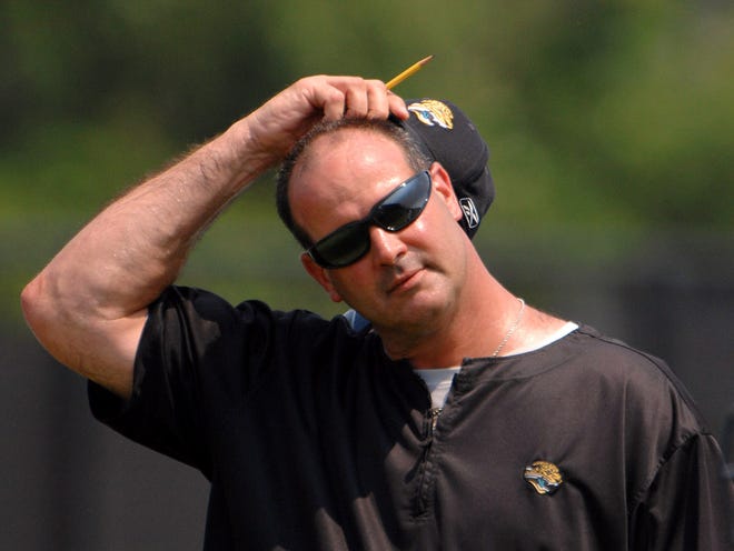 Times-Union file photoFormer Jaguars tight ends coach Mike Tice has accepted a position as the offensive line coach for the Chicago Bears.
