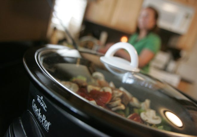 MATHEW SUMNER/Contra Costa TimesChanges on the front end of preparing meals using slow cookers discourage the simple "dump-and-run" approach associated with the appliance.