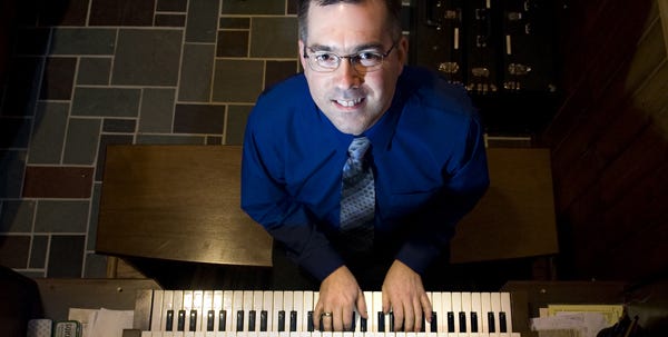 Gary Raish is the organist at St. Paul's Lutheran Church in Tannersville.