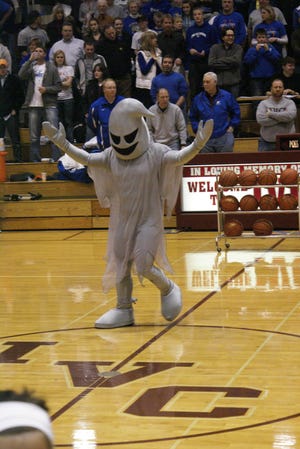 The new Grey Ghost mascot