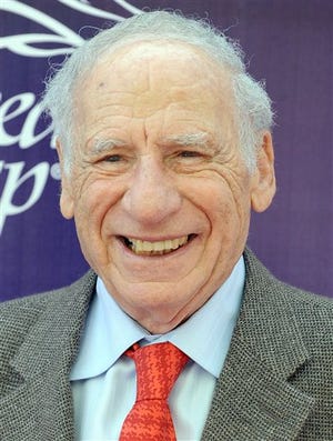 In this Nov. 7, 2009 photo, Mel Brooks arrives at the 26th Running of the Breeders' Cup World Championships in Santa Anita, Calif.