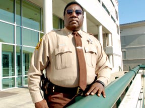 Capt. Bobby Hall, Etowah County sheriff’s deputy, is seen Feb. 1 at the James Hayes Detention Center in Gadsden. Hall believes a gift of listening can help diffuse situations.