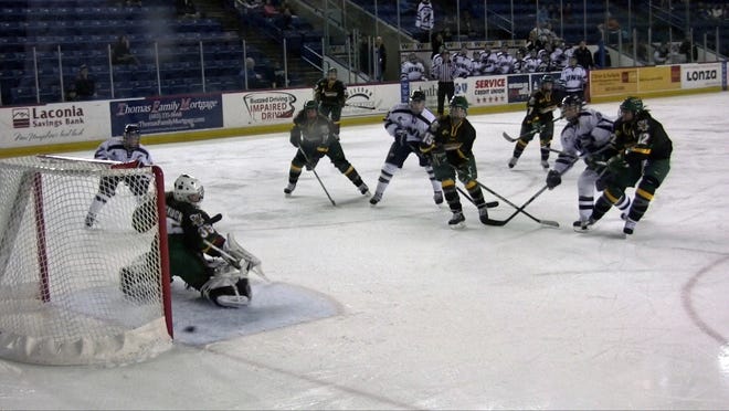 Shannon Sisk's second goal of the season turned out to be the game winner in Saturday's 4-2 UNH victory over Vermont.