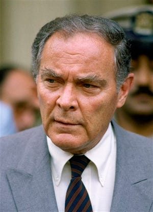 This 1981 file photo shows Secretary of State Alexander Haig. The former Secretary of State, who served Republican presidents and ran for the office himself, has died. The Haig family says he died Saturday Feb. 20, 2010 at Johns Hopkins Hospital in Baltimore from complications associated with an infection. He was 85.