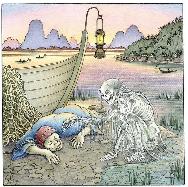 Tell Me a Story: The Water Ghost (a Chinese folk tale) Tell Me a Story: The Water Ghost (a Chinese folk tale)