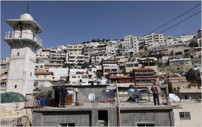 Residents are fearing Jerusalem municipality plans for Palestinian Silwan in east Jerusalem where demolishing orders are pending against some 120 homes build with no municipal permit, but residents say they built on their land and permits were impossible to obtain.