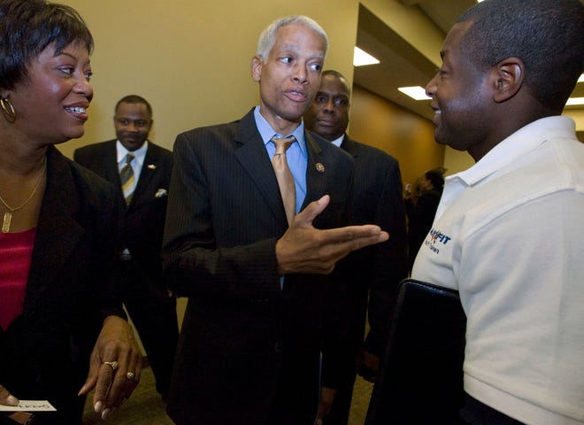 Rep. Hank Johnson, who has been diagnosed with hepatitis C, now finds another battle. High-profile Democrats are seeking his party's nomination, and the Republican line is forming.