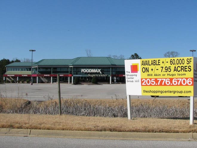 The former FoodMax Supercenter on U.S. Highway 82 West is one of several vacant properties in Northport.