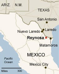 Rival drug gangs have been battling fiercely in Reynosa.
