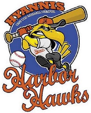 The new logo for the Hyannis Harbor Hawks of the Cape Cod Baseball League.