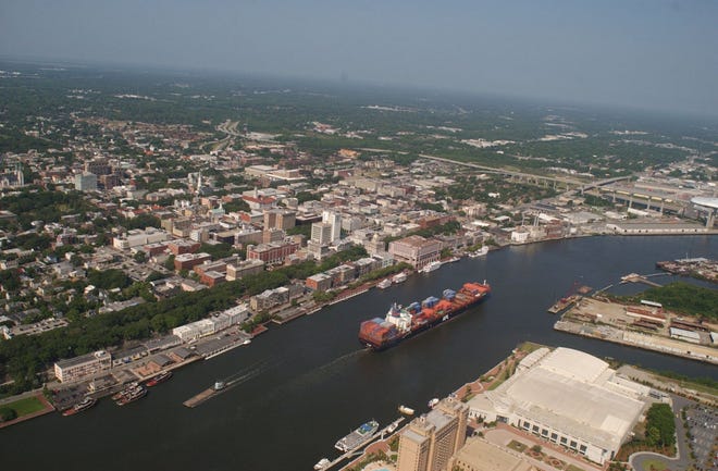 A view of downtown Savannah as seen on June 4, 2004. (Savannah Morning News file photo)