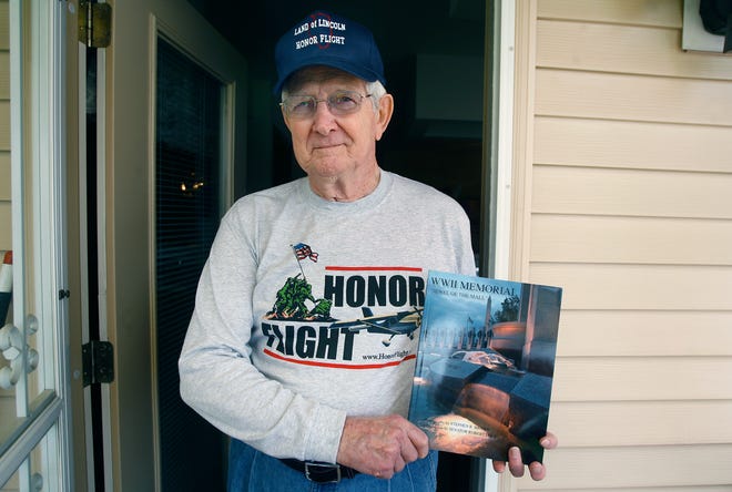 Robert Matteson hopes to make Springfield a hub for the Honor Flight Network, so that fellow veterans of World War II will get to see the National World War II Memorial in Washington. Photo by David Spencer/The State Journal