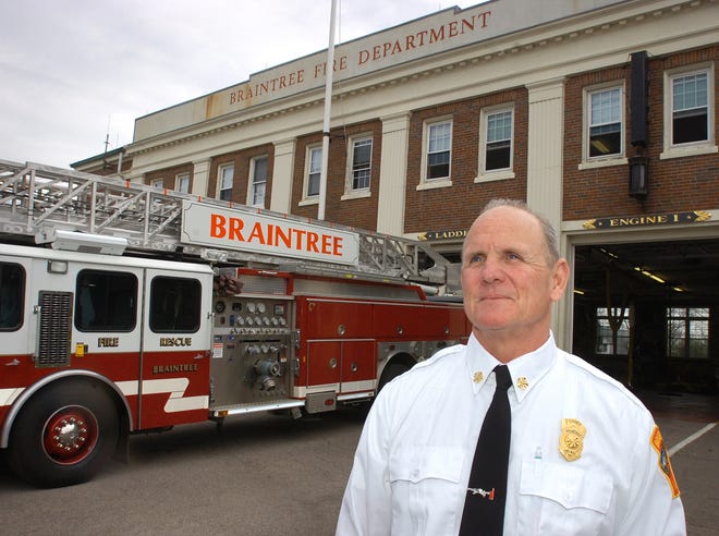 Kevin Murphy joined the Braintree Fire Department in 1980 and became its chief in January of this year. He says he’s still getting accustomed to the job.