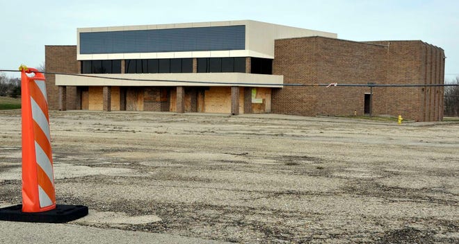 This former three-screen theater on South Bell School Road in Cherry Valley, seen Thursday, March 25, 2010, may become the next home for Chubby Rain House of Tunes. The village will consider a proposal that would change the theater to a bar, restaurant and live music venue.