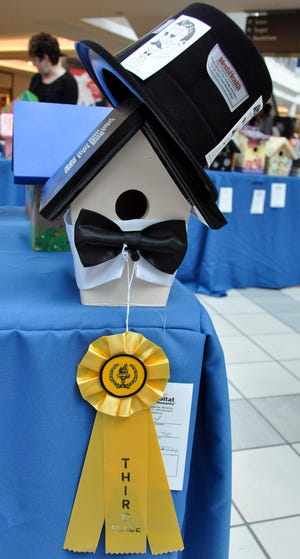 The 17th annual Birdhouse Show & Sale by South Shore Habitat for Humanity, now based in Weymouth, was held at the South Shore Plaza in Braintree.