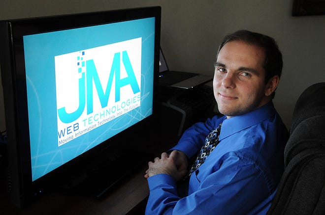 Joseph Anderson of Waltham is the president of JMA Web Technologies, a Waltham company that sells a system allowing business owners to edit their own Web site without a programmer.
