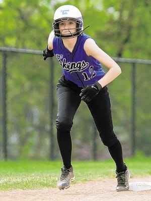 Valley Central leadoff hitter Amber Corrigan is batting .515 with 10 runs scored and nine RBI this season.