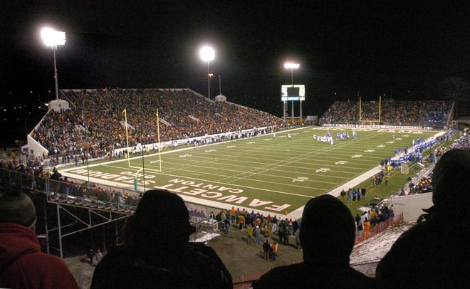A packed Fawcett Stadium greeted the Massillon and Cincinnati Xavier in 2005.