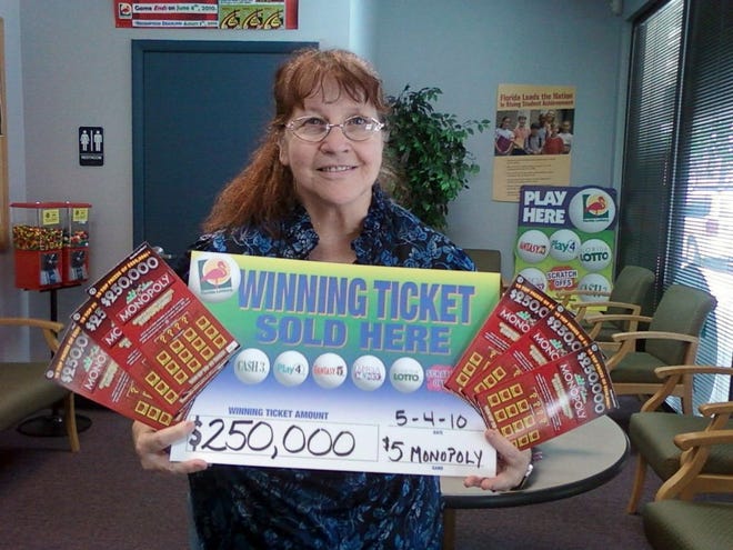 The Florida LotteryMonopoly Scratch-Off winner Ella May Abbott is $250,000 richer.