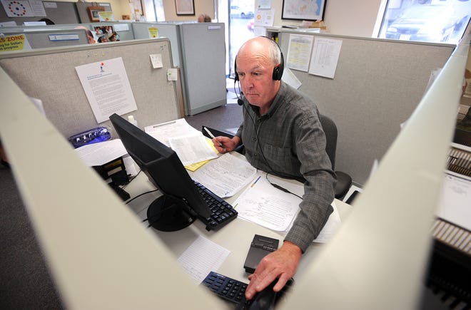 Business Development Executive Kevin McCauley works at the Better Business Bureau in Natick.