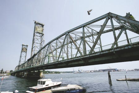 Staff file photo
Maine and New Hampshire officials are discussing how each state would pay for the potential replacement of the Memorial Bridge, which links Portsmouth, N.H., to Kittery.