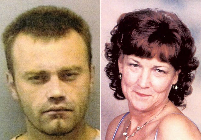 David Brunner, left, is accused of killing Judy Schermerhorn in her home in 2006.