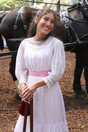 Q'orianka Kilcher as Princess Kaiulani.