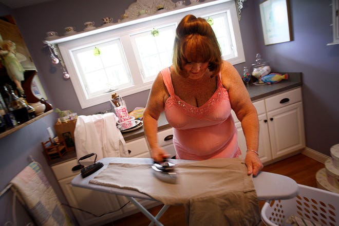Trisha Swanson-Bergeron, 53, survived two bouts of breast cancer in 2007 and 2008. On Friday, May 21, 2010, she had both breasts removed.