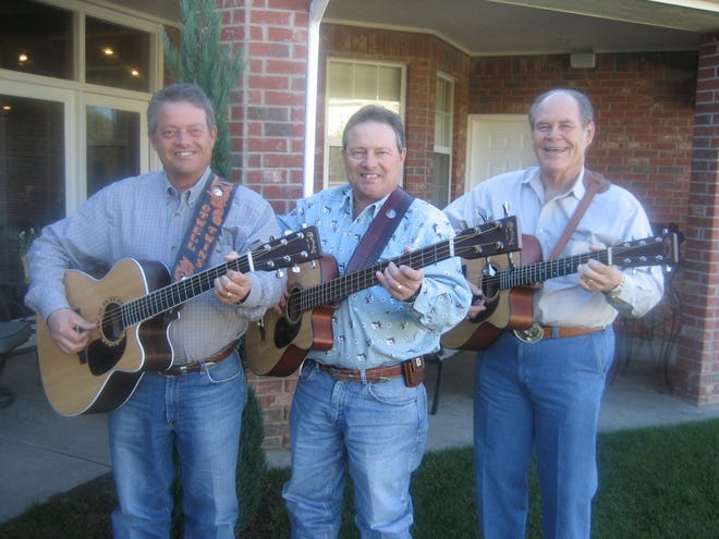 David and Roger Otwell with songwriting partner Darrell Bledsoe.