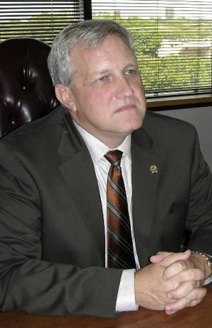 Gene Christian, executive director Oklahoma Juvenile Affairs, in Oklahoma City Thursday, August 17, 2006. By Josh Rabe