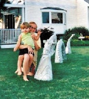 Andrew Foilb's Loch Ness lawn statue was a popular fixture in his South Yarmouth neighborhood.