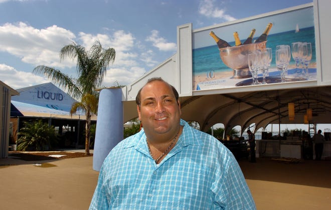 Nick Varano is co-owner of the Ocean Club, an outdoor entertainment complex that will open Friday at Marina Bay in Quincy.