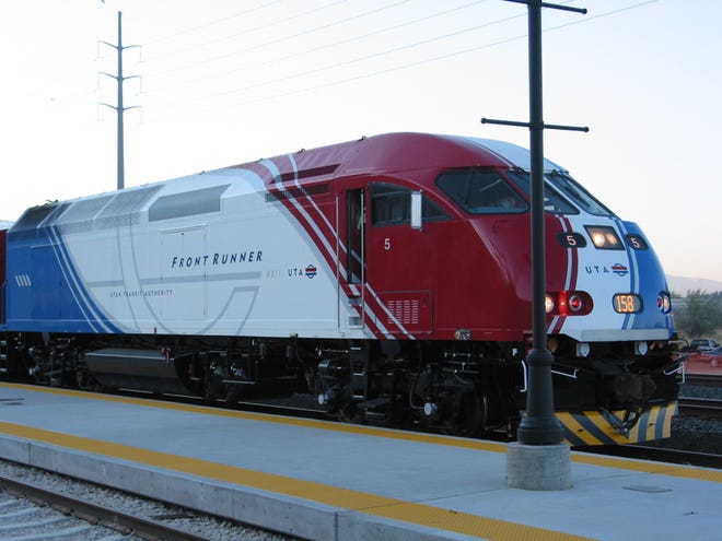 On June 2, the Massachusetts Department of Transportation board of directors approved the purchase and/or lease of up to nine new commuter rail locomotives -- like the one shown here -- from the Utah Transit Authority.