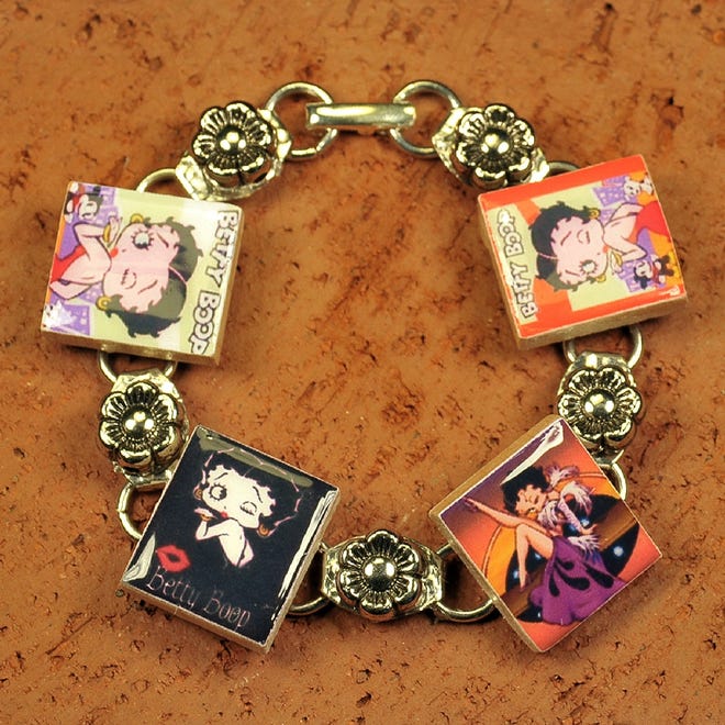 Betty Boop bracelet
