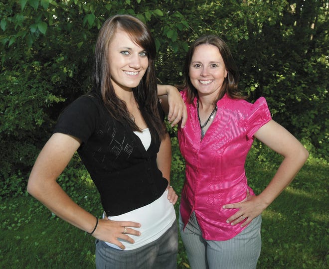 Perry junior pitcher Casi Rohr, left, and Panthers coach Alison Heppe are The Independent's softball player and coach of the year for 2010.